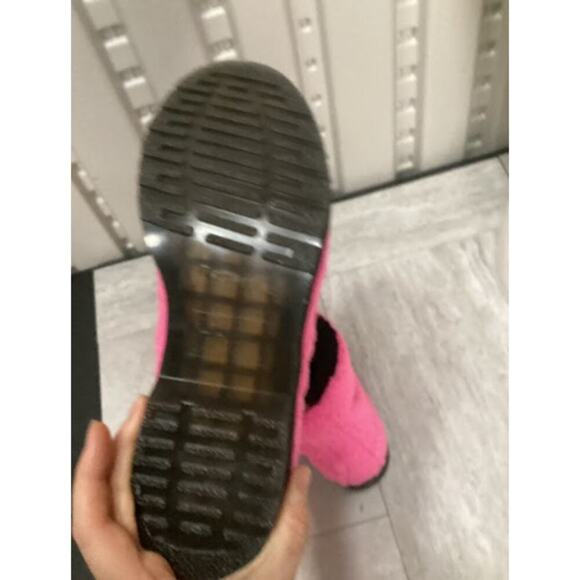 New Womens Dr. Martens 1460 8 Eye Boot Lux Borg Fuzzy Pink Doc - Picture 6 of 6